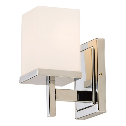 Maxim Lighting Tetra Polished Chrome Sconce by Maxim Lighting 2151SWPC