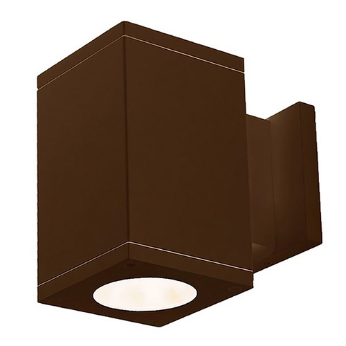 Cube Arch Bronze LED Outdoor Wall Light by WAC Lighting