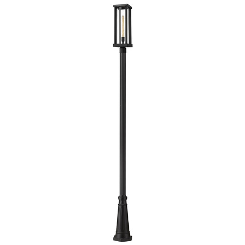 Z-Lite Glenwood Black Post Light by Z-Lite 586PHBR-519P-BK