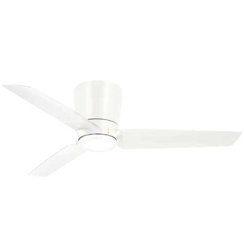Pure 48-Inch LED Indoor Ceiling Fan in Flat White by Minka Aire