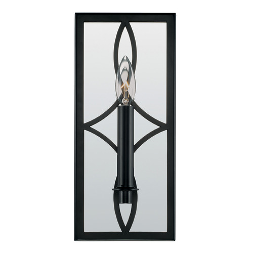 Capital Lighting Avery Wall Sconce in Matte Black by Capital Lighting 645711MB