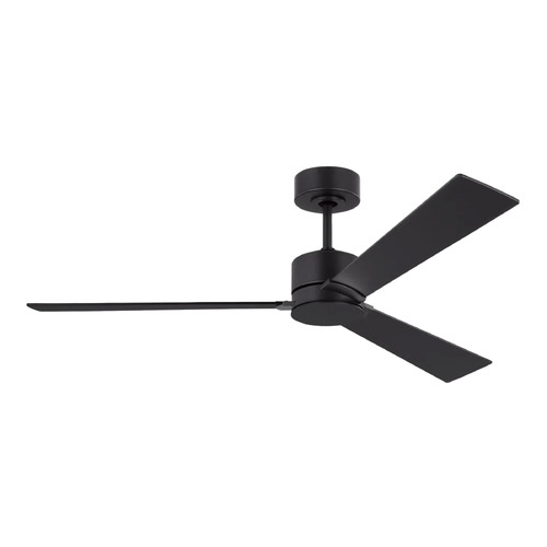 Visual Comfort Fan Collection Rozzen 52-Inch Fan in Midnight Black by Visual Comfort & Co Fans 3RZR52MBK