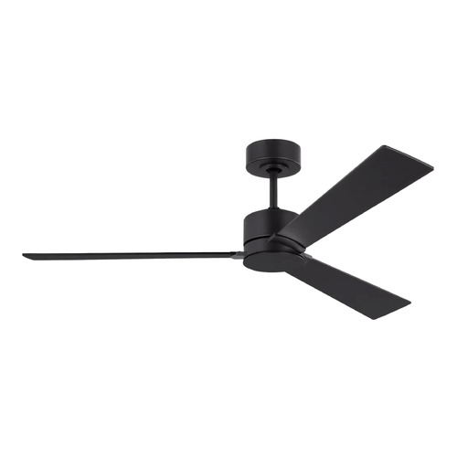Rozzen 52-Inch Fan in Midnight Black by Visual Comfort & Co Fans