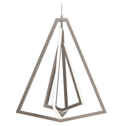 Afx Lighting Gianna Satin Nickel LED Pendant Light