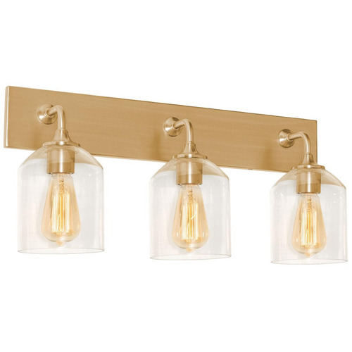 Afx Lighting William Satin Brass Bathroom Light