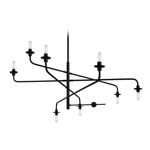 Atelier Chandelier Black by Sonneman Lighting