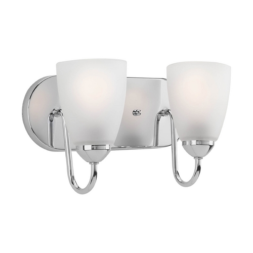 Gather Bathroom Light in Polished Chrome by Progress Lighting