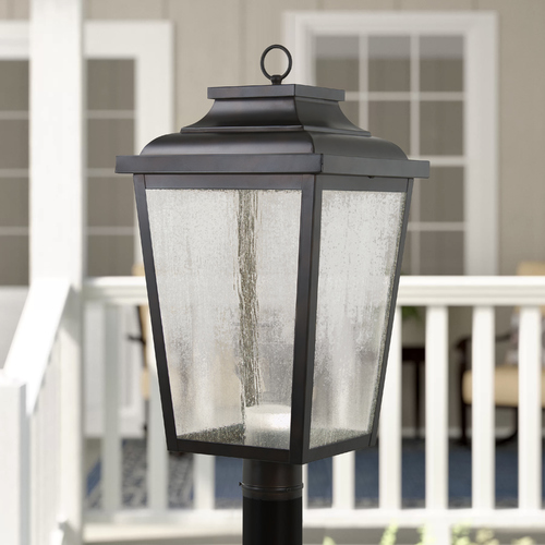 Irvington Manor Chelesa Bronze LED Post Light by Minka Lavery