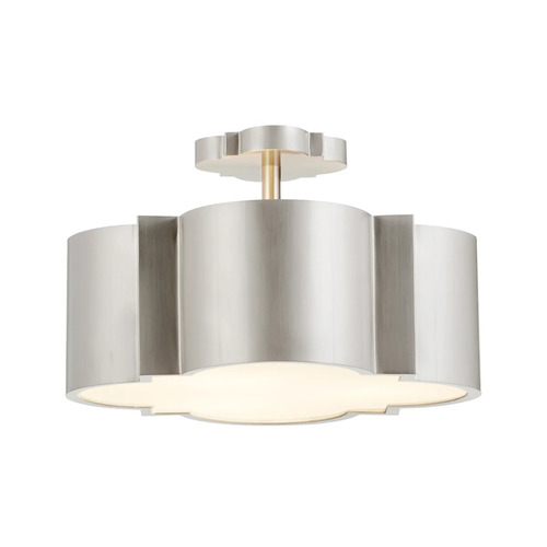 Cyan Design Wyatt 3-Light Convertible Ceiling Light in Satin Nickel by Cyan Design 10062