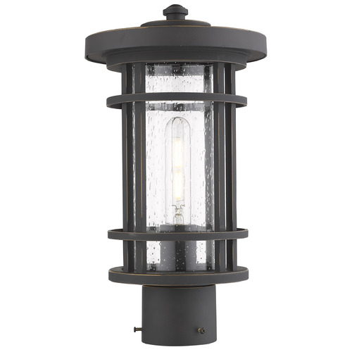 Jordan Oil Rubbed Bronze Post Light by Z-Lite
