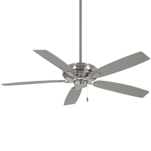 Watt 60-Inch Indoor Fan in Brushed Nickel by Minka Aire