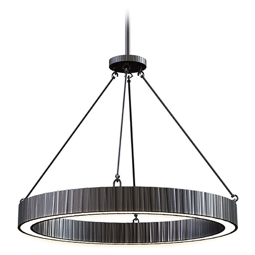 Alan Peppin Kensington Pendant in Urban Bronze by Alora Lighting