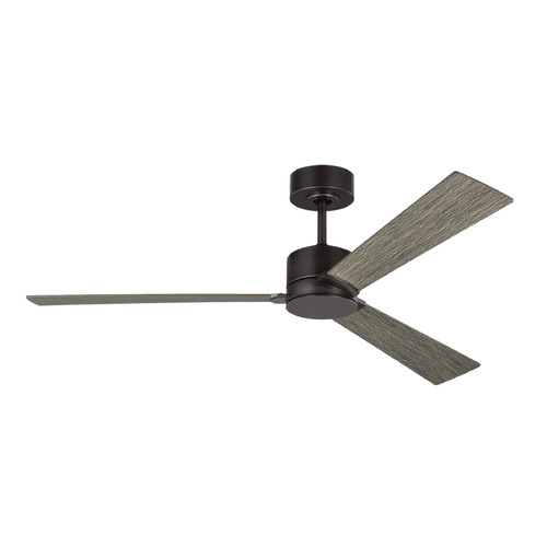 Rozzen 52-Inch Fan in Aged Pewter by Visual Comfort & Co Fans