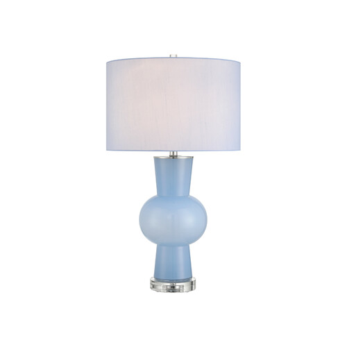 Duende Table Lamp in Blue by Currey & Company Lighting