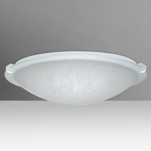 Besa Lighting Trio White LED Flushmount Light