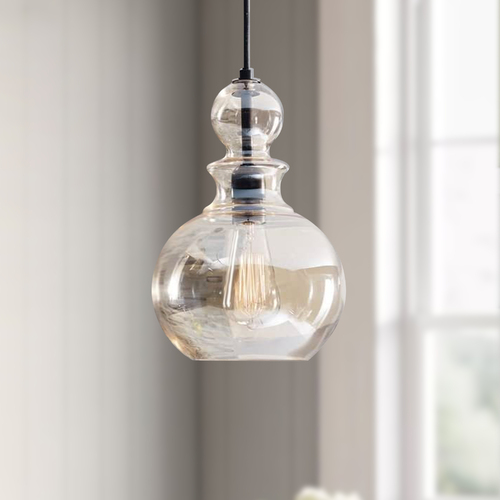 Staunton Farmhouse Mini Pendant in Bronze by Progress Lighting