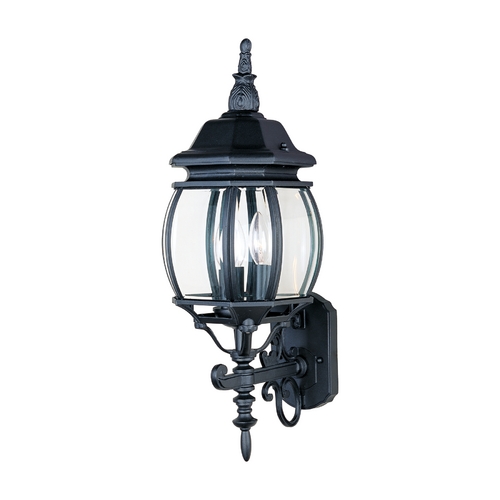 Maxim Lighting Crown Hill Black Outdoor Wall Light by Maxim Lighting 1033BK