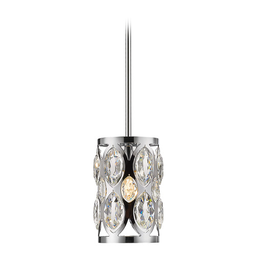 Dealey Chrome Mini Pendant by Z-Lite