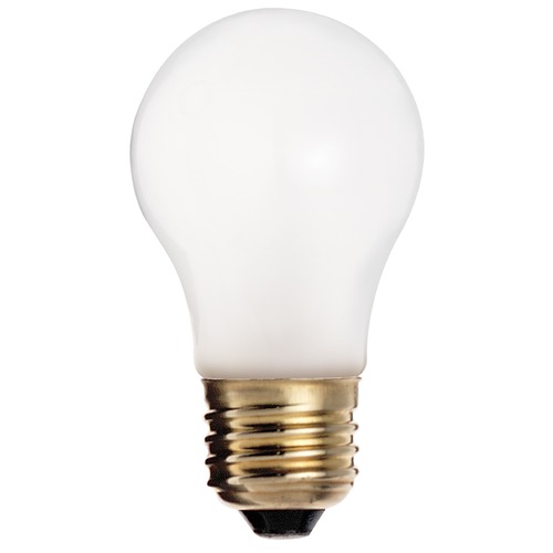 Satco Lighting Satco 40 Watt A15 Incandescent Frosted 2700K 280LM Medium Base 130 Volt 4-Pack Dimmable S8525