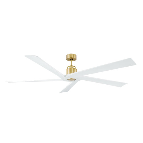Visual Comfort Fan Collection Aspen 70-Inch Fan in Burnished Brass by Visual Comfort & Co Fans 5ASPR70BBS