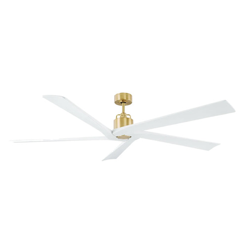 Aspen 70-Inch Fan in Burnished Brass by Visual Comfort & Co Fans