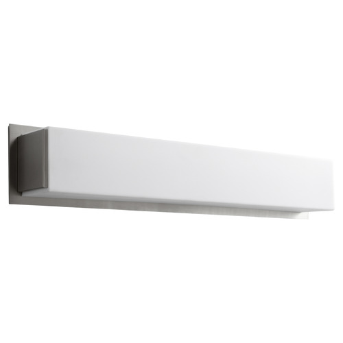Fuse 26-Inch LED Vanity Light in Satin Nickel by Oxygen Lighting
