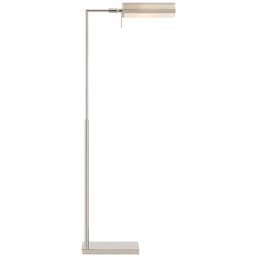 Visual Comfort Signature Collection Kelly Wearstler Precision Pharmacy Floor Lamp in Nickel by Visual Comfort Signature KW1062PNWG