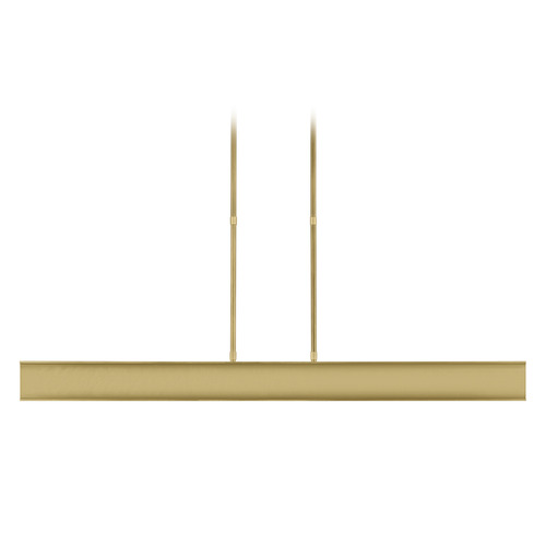 Visual Comfort Modern Collection I-Beam 47-Inch LED Island Light in Brass by Visual Comfort Modern 700LSIBM47BR-LED927