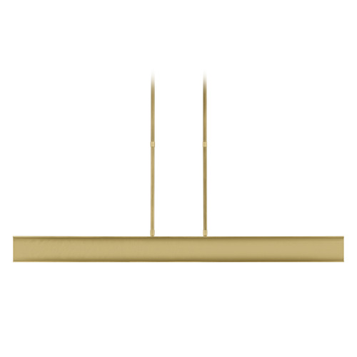 Visual Comfort Modern Collection I-Beam 47-Inch LED Island Light in Brass by Visual Comfort Modern 700LSIBM47BR-LED927