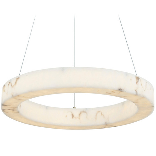 Justice Design Medley 24 Inch LED Ring Pendant Brass