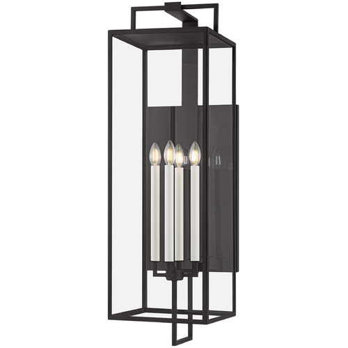Troy Lighting Beckham Forged Iron LED Outdoor Wall Light
