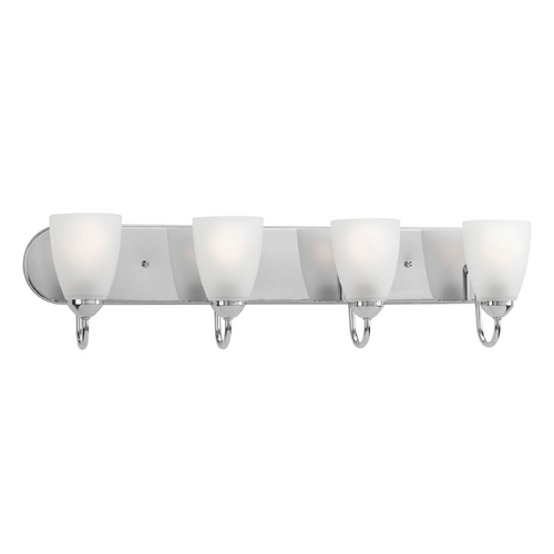 Gather Bathroom Light in Polished Chrome by Progress Lighting