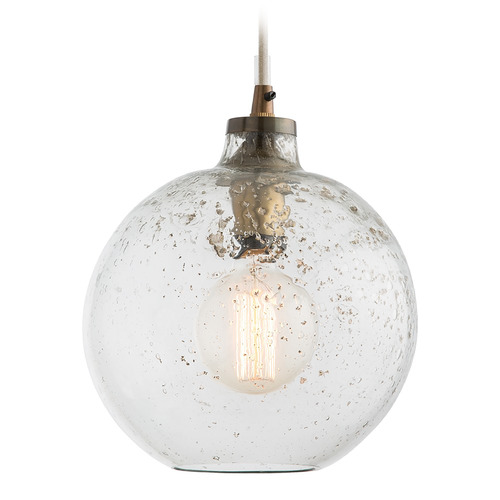 Monica Mini Pendant in Antique Brass by Arteriors Home