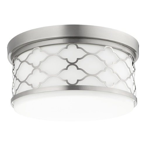 Quorum Lighting Satin Nickel Flush Mount by Quorum Lighting 343-14-65