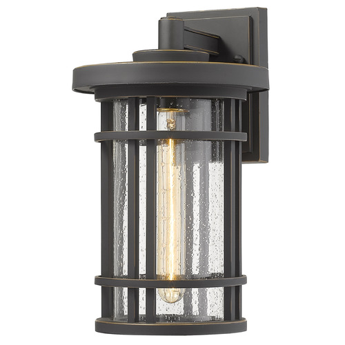 Z-Lite Jordan Oil Rubbed Bronze Outdoor Wall Light by Z-Lite 570M-ORB