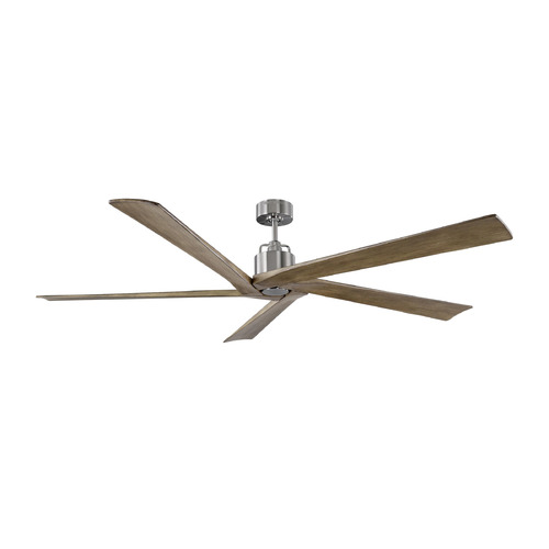Aspen 70-Inch Fan in Brushed Steel by Visual Comfort & Co Fans