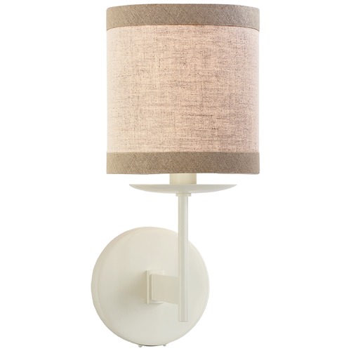 Visual Comfort Signature Collection Kate Spade New York Walker Sconce in Light Cream by Visual Comfort Signature KS2070LCNL