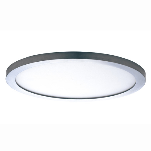 Maxim Lighting Maxim Lighting Chip Satin Nickel LED Flushmount Light 57592WTSN