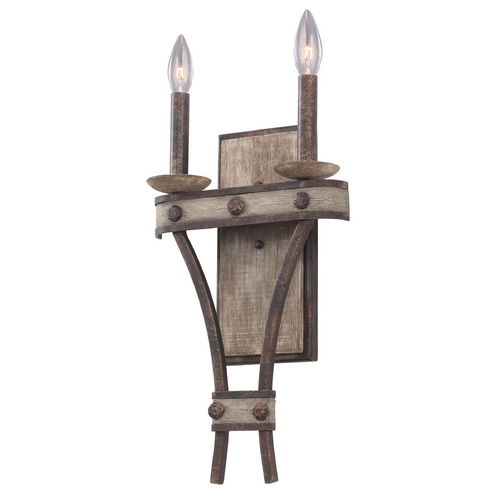 Coronado Florence Gold Sconce by Kalco Lighting