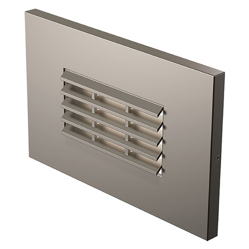 Generation Lighting LED Louvered Step Light in Satin Nickel by Generation Lighting 93401S-849