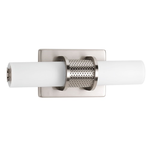 Truss Brushed Nickel LED Bathroom Light by Progress Lighting