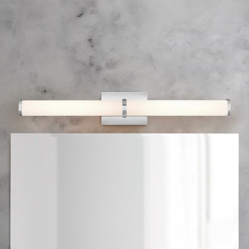 Simi 32.25-Inch Brushed Nickel LED Bathroom Light 3000K by Hinkley Lighting