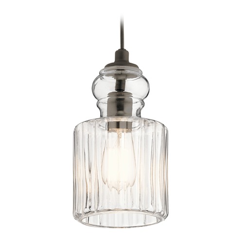 Kichler Lighting Transitional Pendant Olde Bronze Riviera by Kichler Lighting 43957OZ