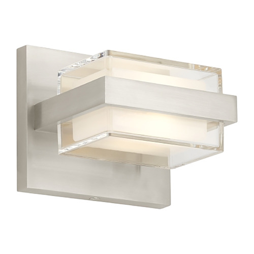 Sean Lavin Kamden 277V LED Sconce in Nickel by Visual Comfort Modern