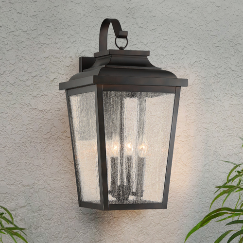 Irvington Manor Chelesa Bronze Outdoor Wall Light by Minka Lavery