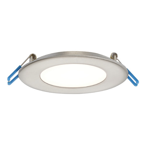 4-Inch 9W Round 3000K LED Recessed Trim in Nickel by Eurofase Lighting