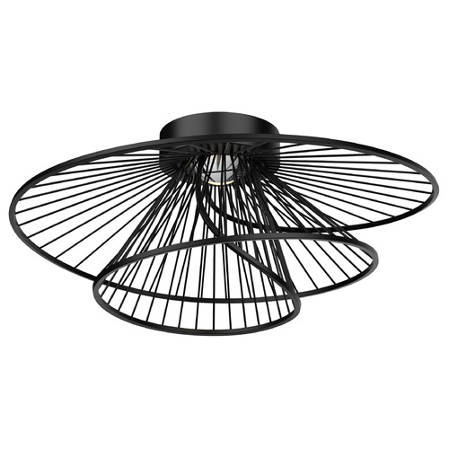 Maxim Lighting Zeta Black LED Flushmount Light