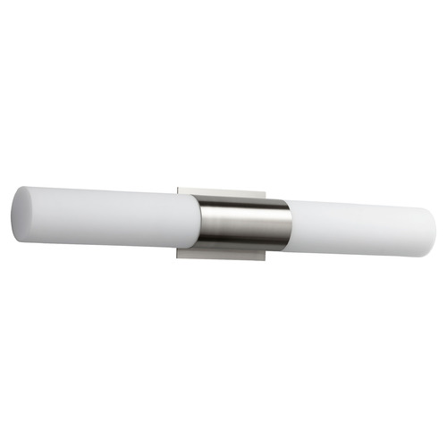 Magnum 30.75-Inch LED Vanity Light in Satin Nickel by Oxygen Lighting