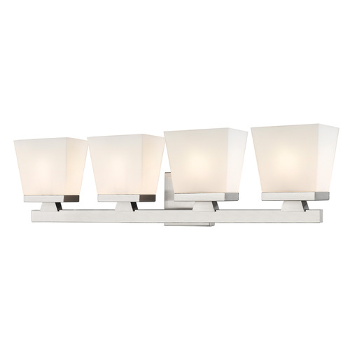 Astor Brushed Nickel Bathroom Light by Z-Lite