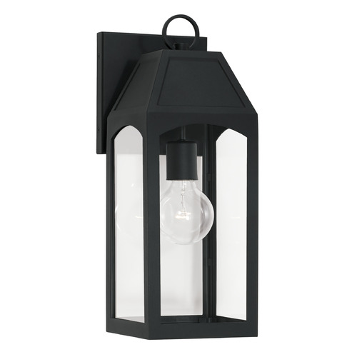 Capital Lighting Burton 16.75-Inch Outdoor Wall Lantern in Black by Capital Lighting 946311BK